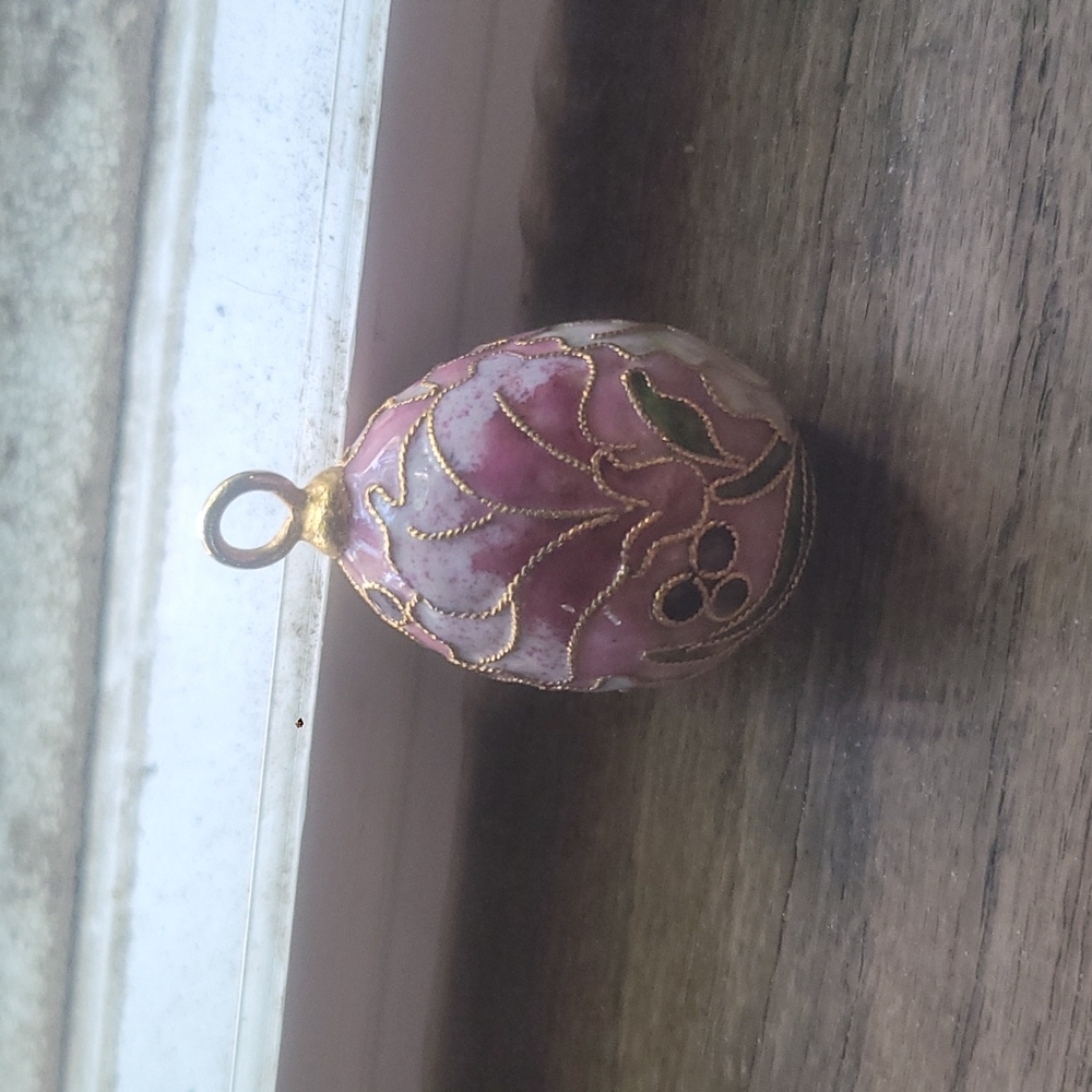 Vintage Cloisonne Egg